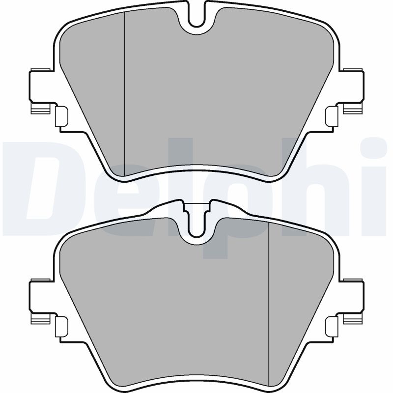 Brake Pad Set, disc brake (Front axle)  Art. LP3182