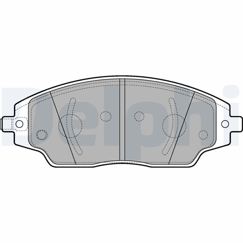 Brake Pad Set, disc brake (Front axle)  Art. LP3192