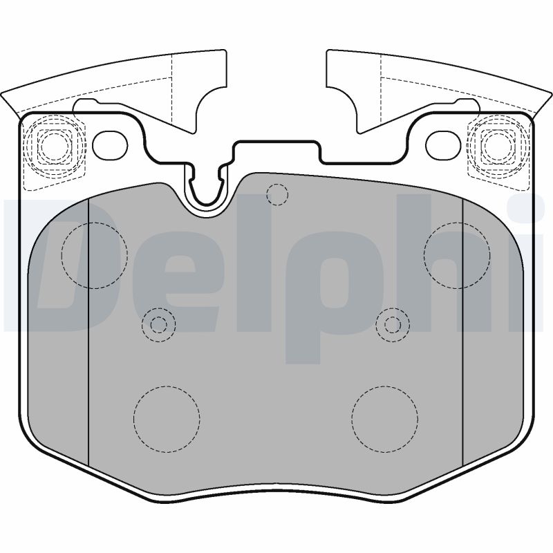 Brake Pad Set, disc brake (Front axle)  Art. LP3235