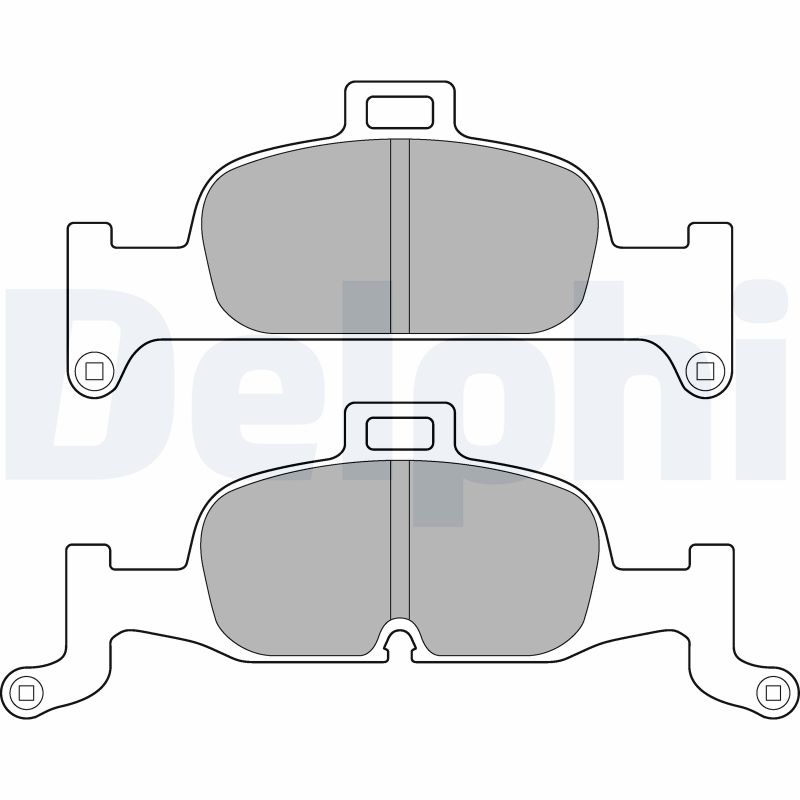 Brake Pad Set, disc brake (Front axle)  Art. LP3239