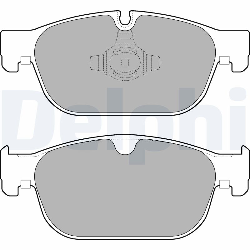 Brake Pad Set, disc brake (Front axle)  Art. LP3256