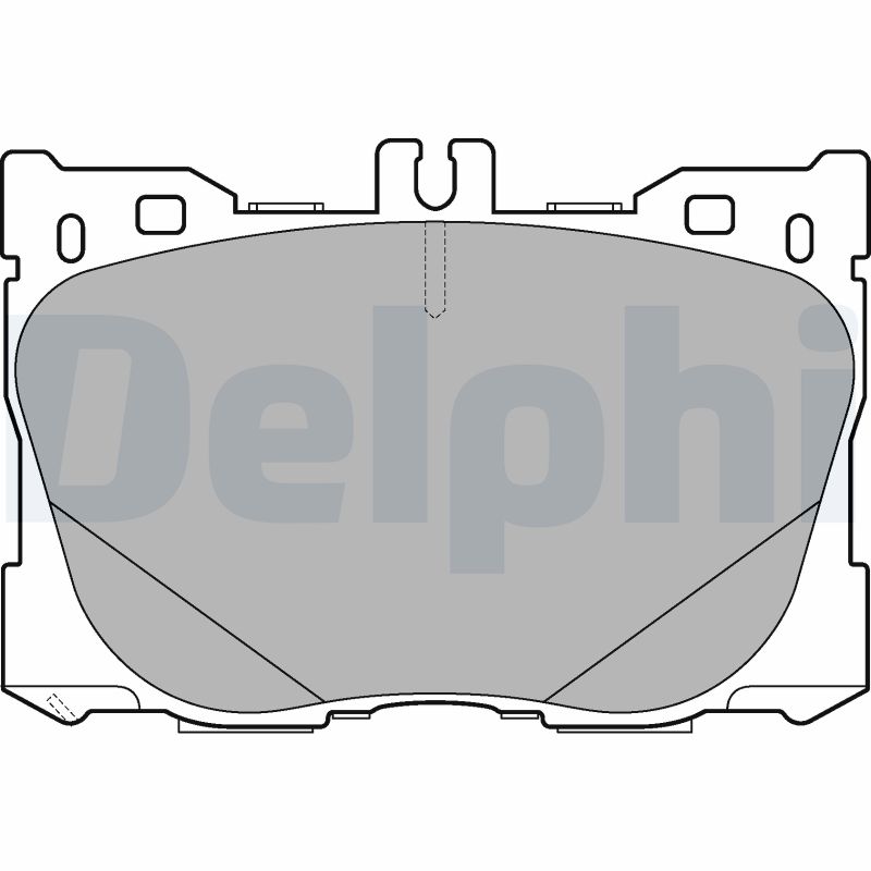 Brake Pad Set, disc brake (Front axle)  Art. LP3276