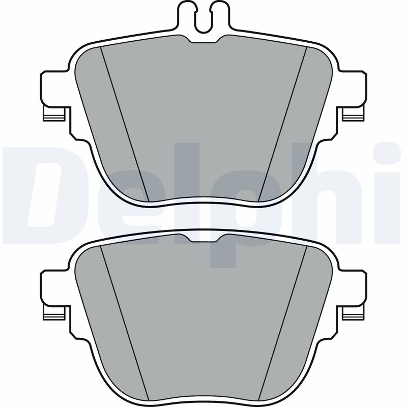 Brake Pad Set, disc brake (Rear axle)  Art. LP3359