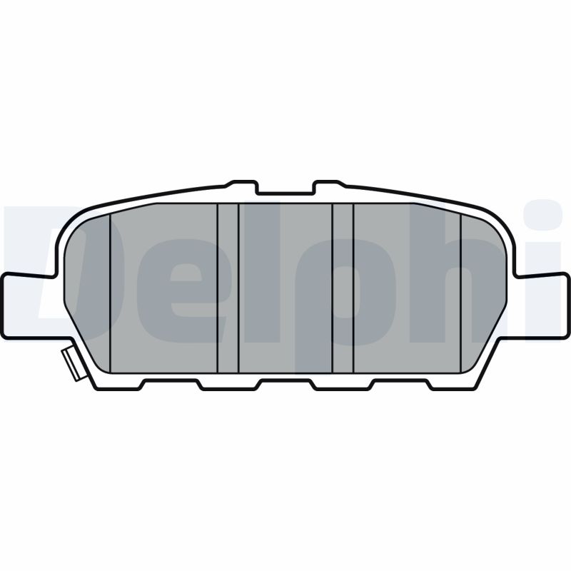 Brake Pad Set, disc brake (Rear axle)  Art. LP3375