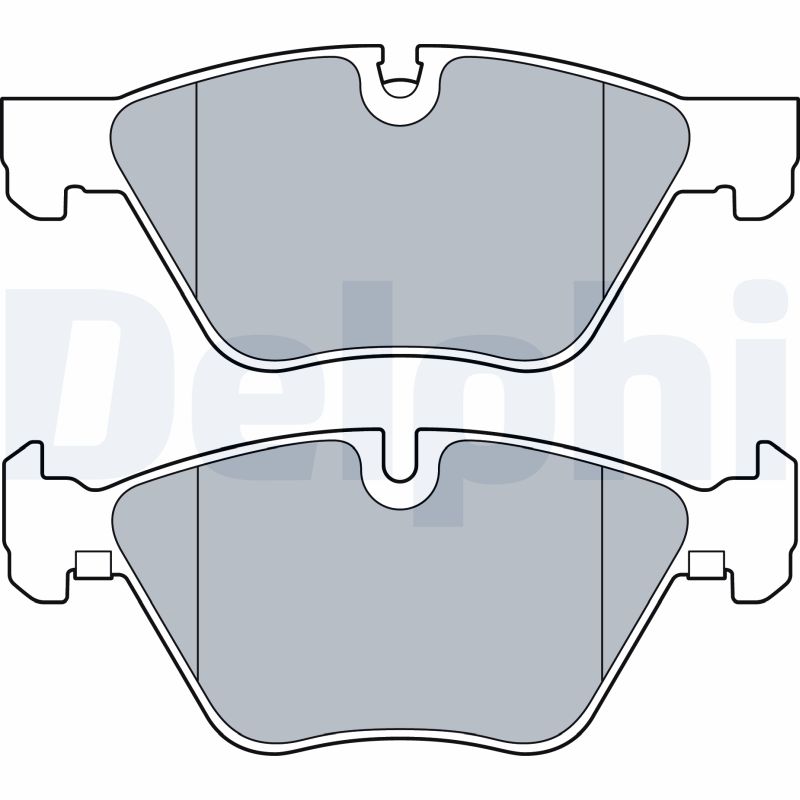 Brake Pad Set, disc brake (Front axle)  Art. LP3534