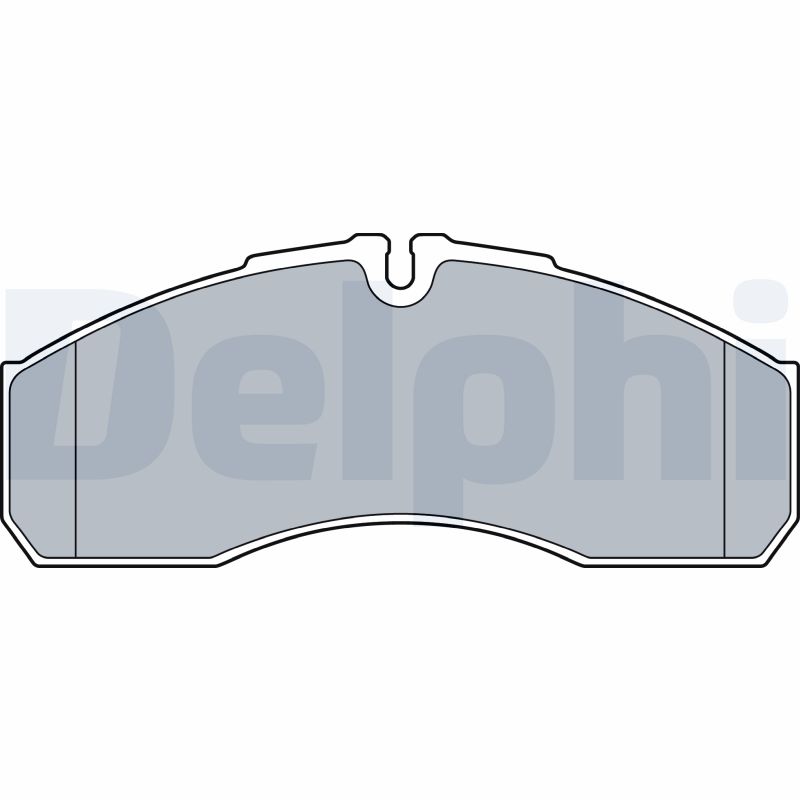 Brake Pad Set, disc brake (Front axle)  Art. LP3541