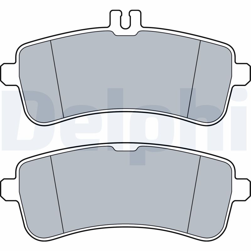 Brake Pad Set, disc brake (Disc brake)  Art. LP3542