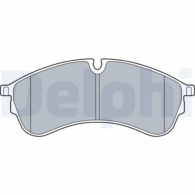 Brake Pad Set, disc brake (Front axle)  Art. LP3545