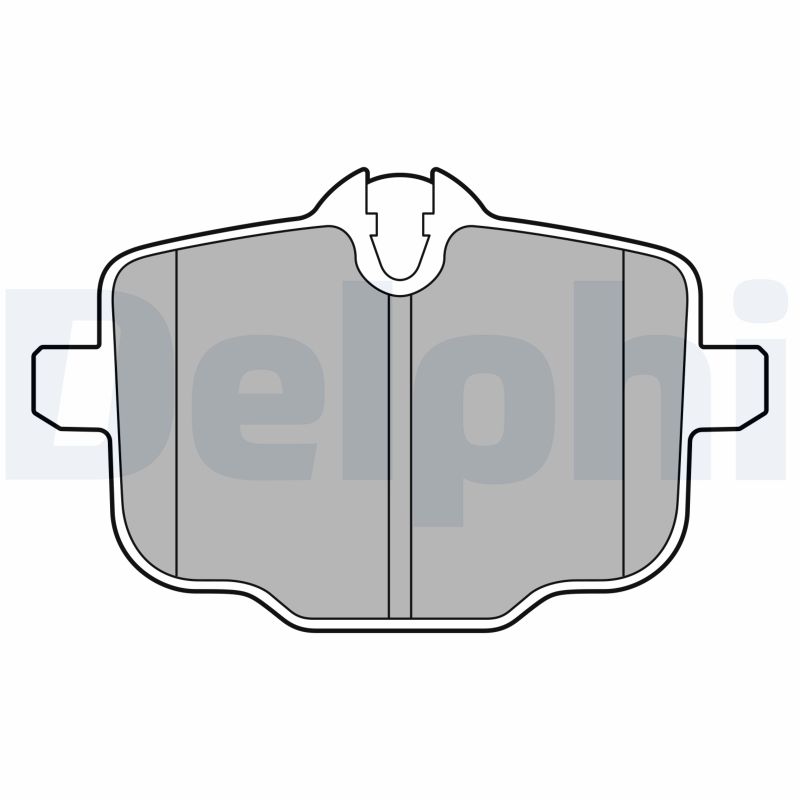 Brake Pad Set, disc brake (Rear axle)  Art. LP3579