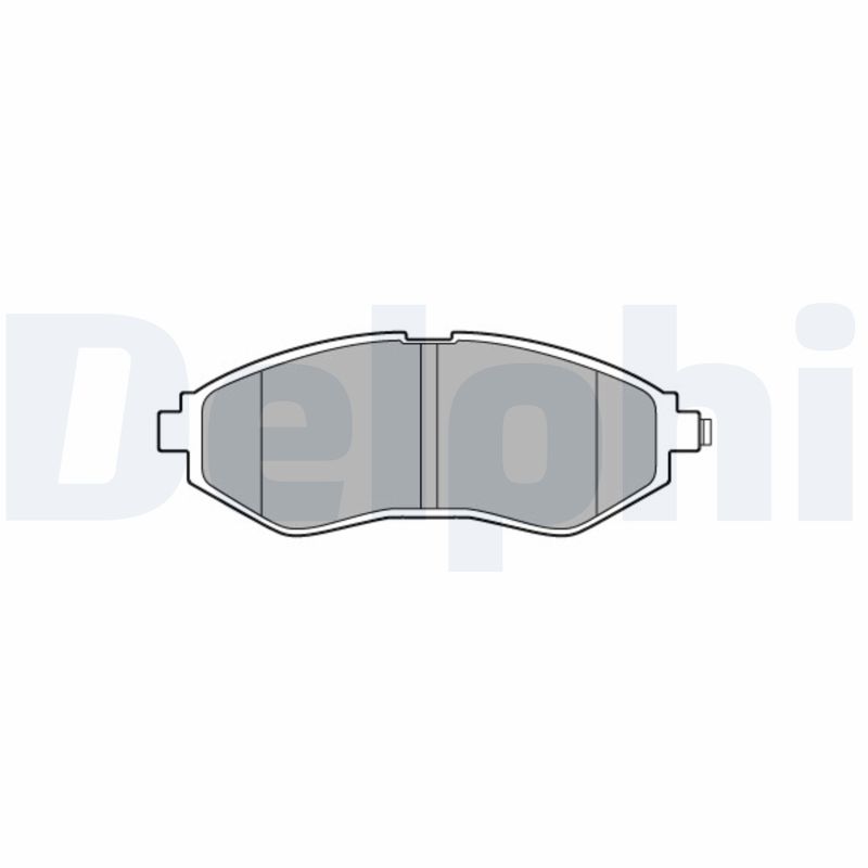 Brake Pad Set, disc brake (Front axle)  Art. LP3594