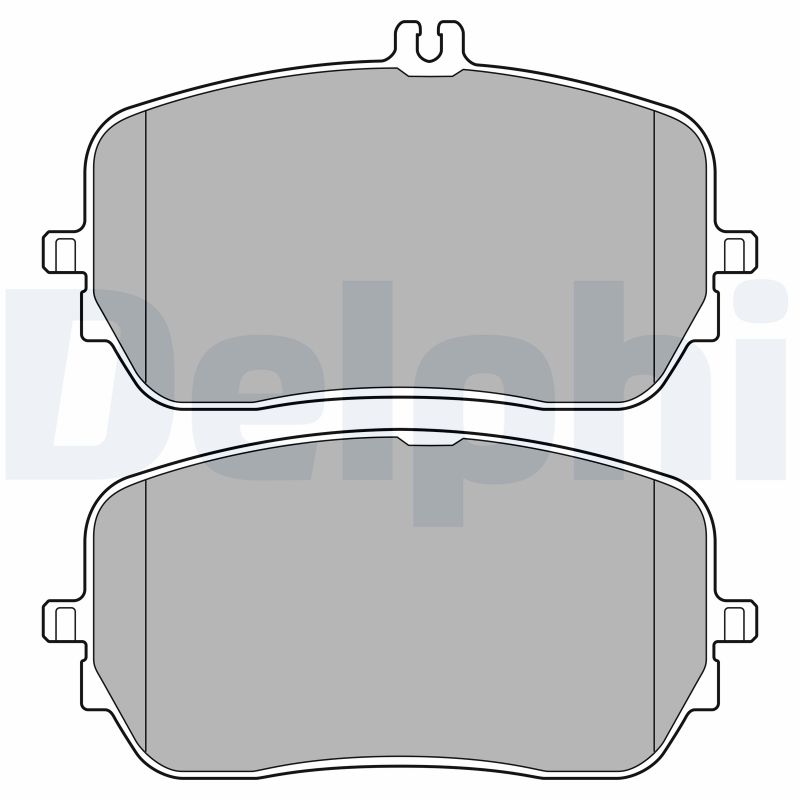 Brake Pad Set, disc brake (Front axle)  Art. LP3603