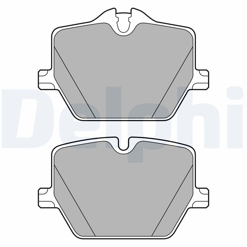 Brake Pad Set, disc brake (Double cloth)  Art. LP3604