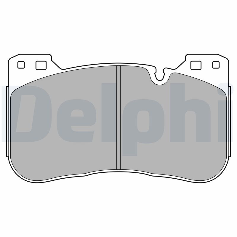 Brake Pad Set, disc brake (In front)  Art. LP3626