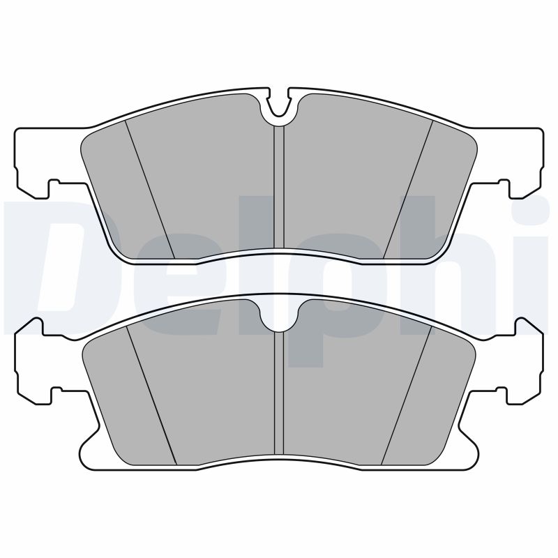 Brake Pad Set, disc brake (Front axle)  Art. LP3628