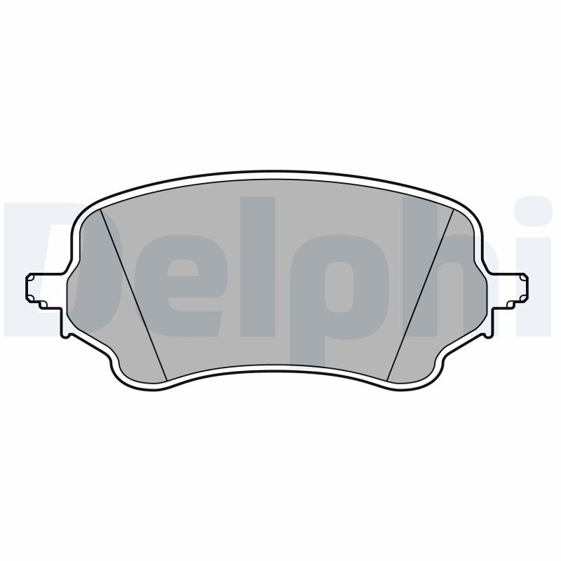 Brake Pad Set, disc brake (Front axle)  Art. LP3648