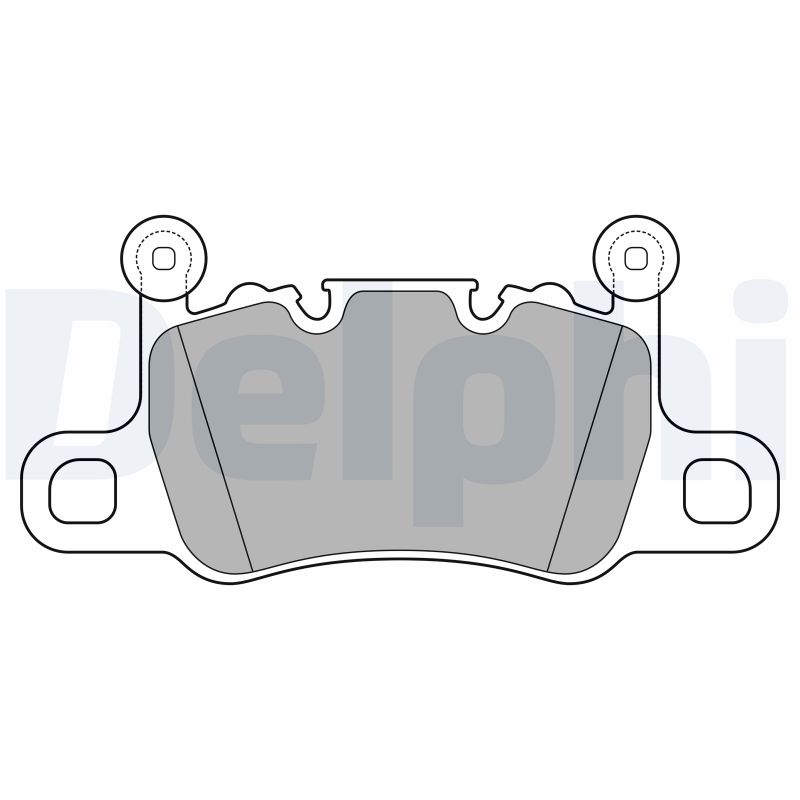 Brake Pad Set, disc brake (Rear axle)  Art. LP3655