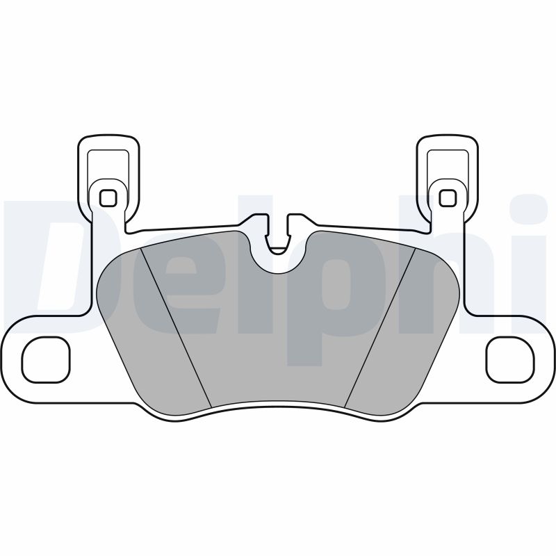 Brake Pad Set, disc brake (Rear axle)  Art. LP3656