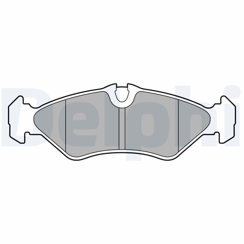 Brake Pad Set, disc brake (Rear axle)  Art. LP3664