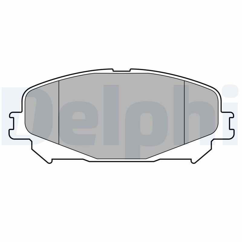 Brake Pad Set, disc brake (Front axle)  Art. LP3734