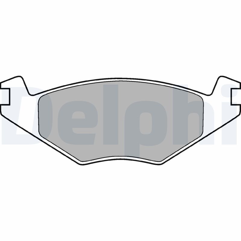 Brake Pad Set, disc brake (Front axle)  Art. LP505