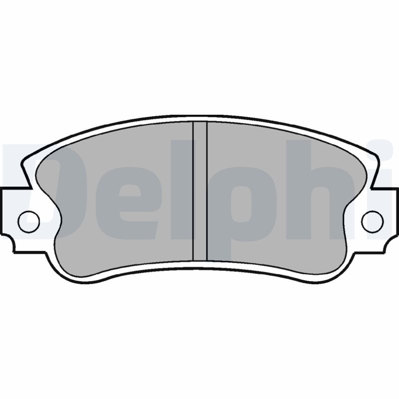 Brake Pad Set, disc brake (Front axle)  Art. LP509