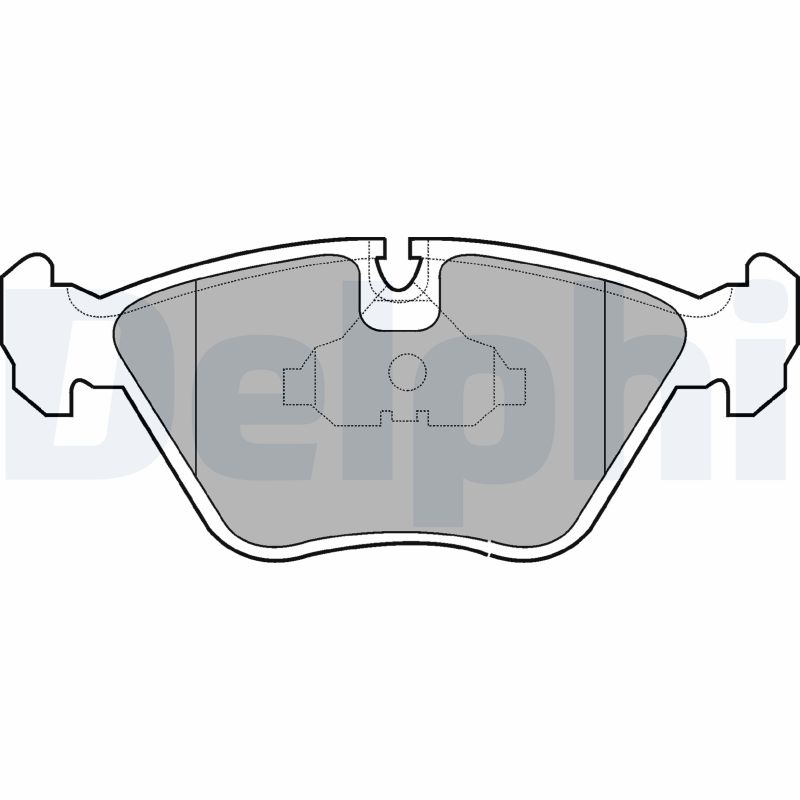 Brake Pad Set, disc brake (Front axle)  Art. LP602