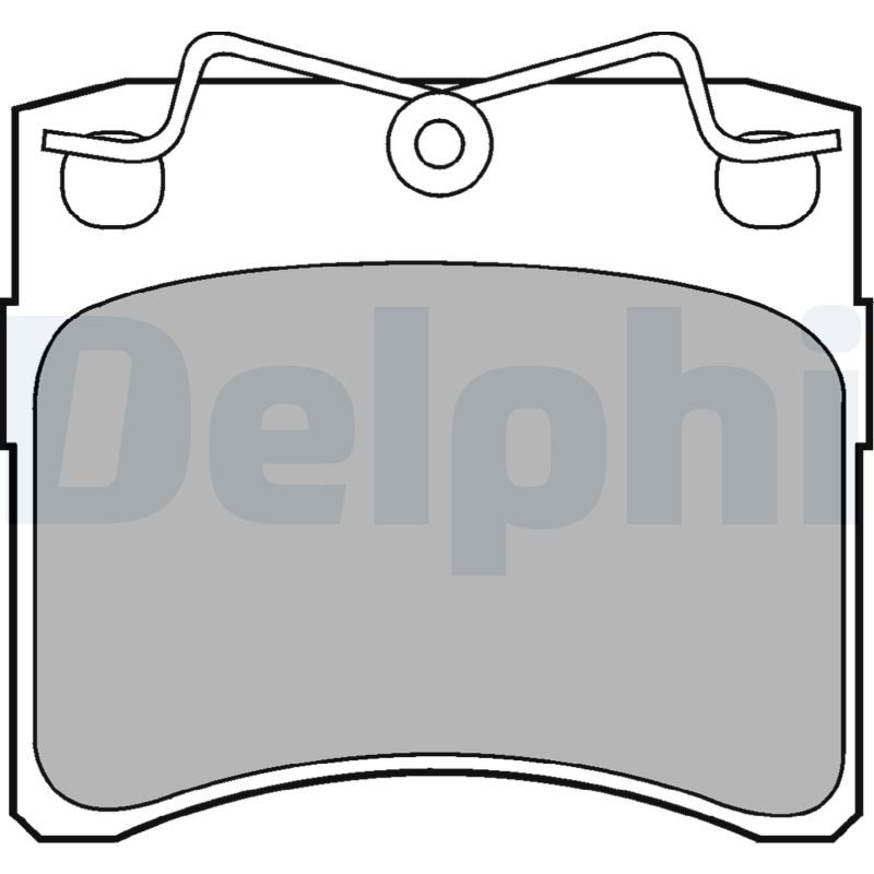 Brake Pad Set, disc brake (Front axle)  Art. LP785