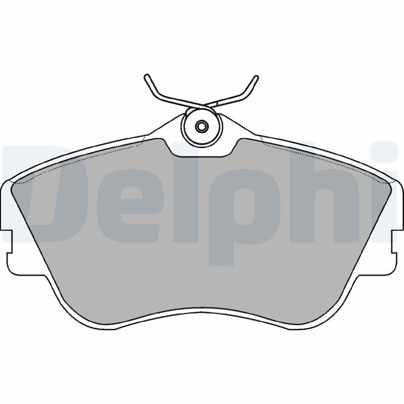 Brake Pad Set, disc brake (Front axle)  Art. LP918