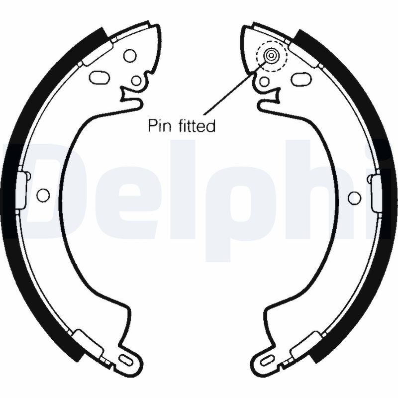 Brake Shoe Set (Rear axle)  Art. LS1344