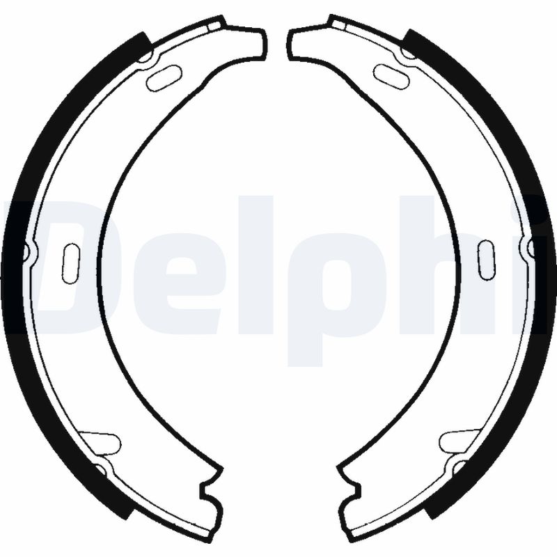 Brake Shoe Set, parking brake (Rear axle)  Art. LS1371