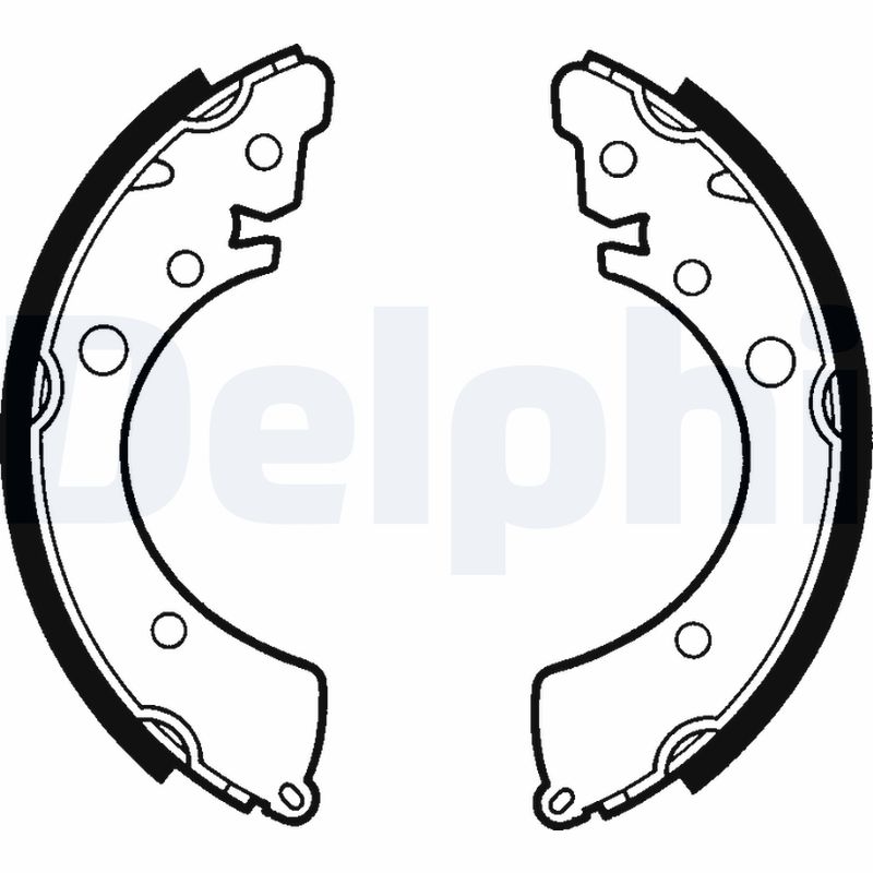 Brake Shoe Set (Rear axle)  Art. LS1417