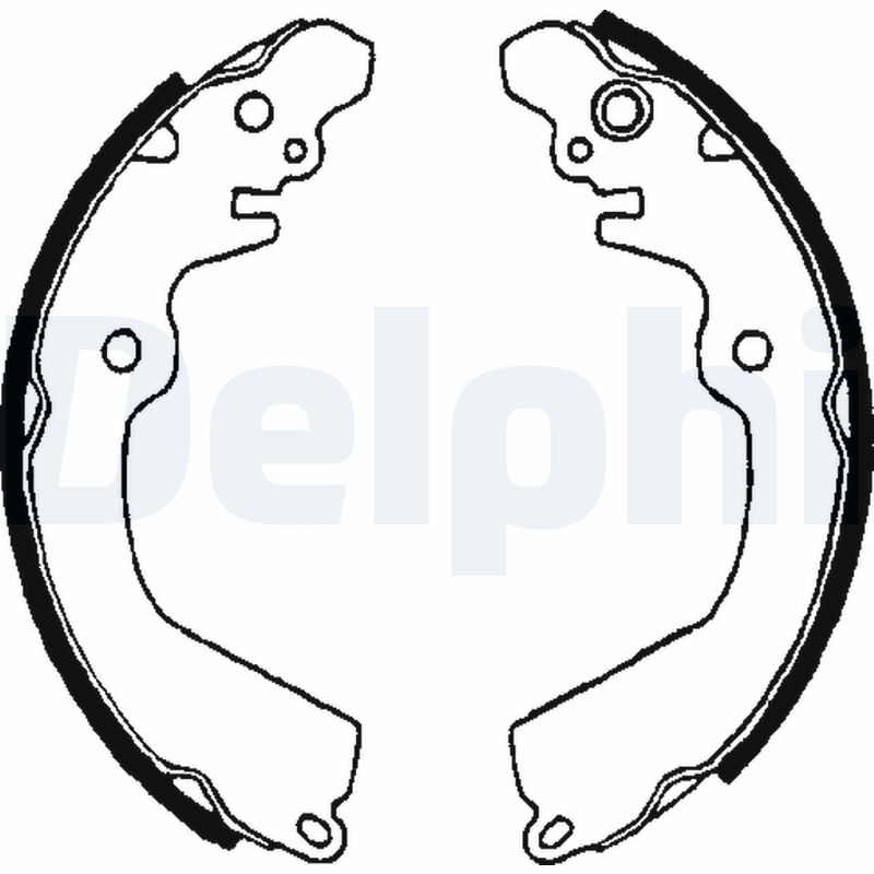 Brake Shoe Set (Rear axle)  Art. LS1643