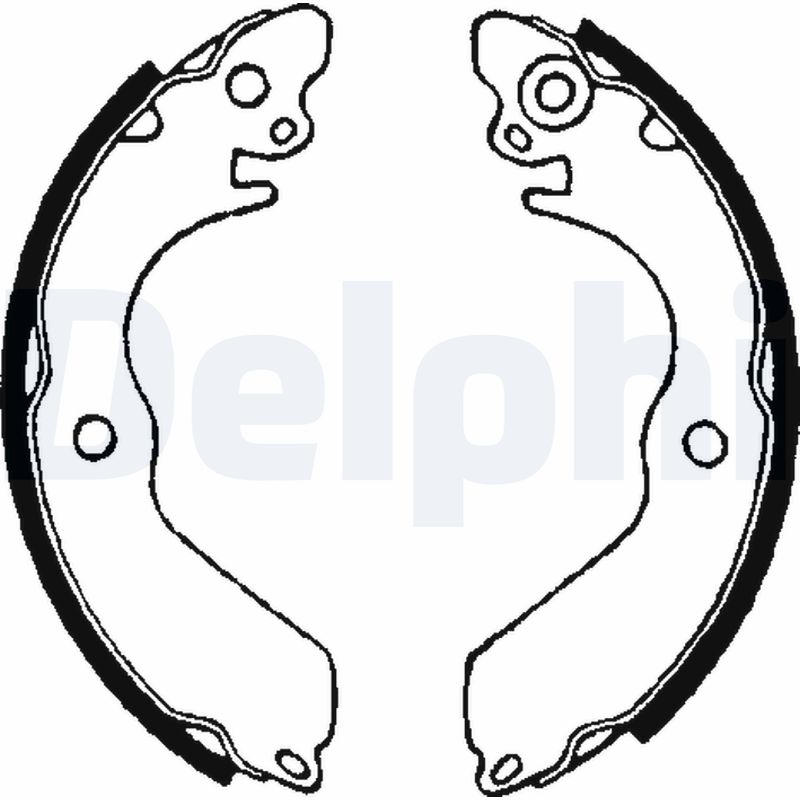 Brake Shoe Set (Rear axle)  Art. LS1649