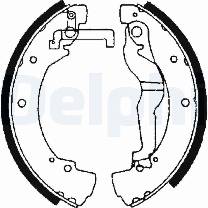 Brake Shoe Set (Rear axle)  Art. LS1656