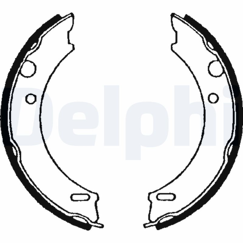 Brake Shoe Set, parking brake (Rear axle)  Art. LS1657