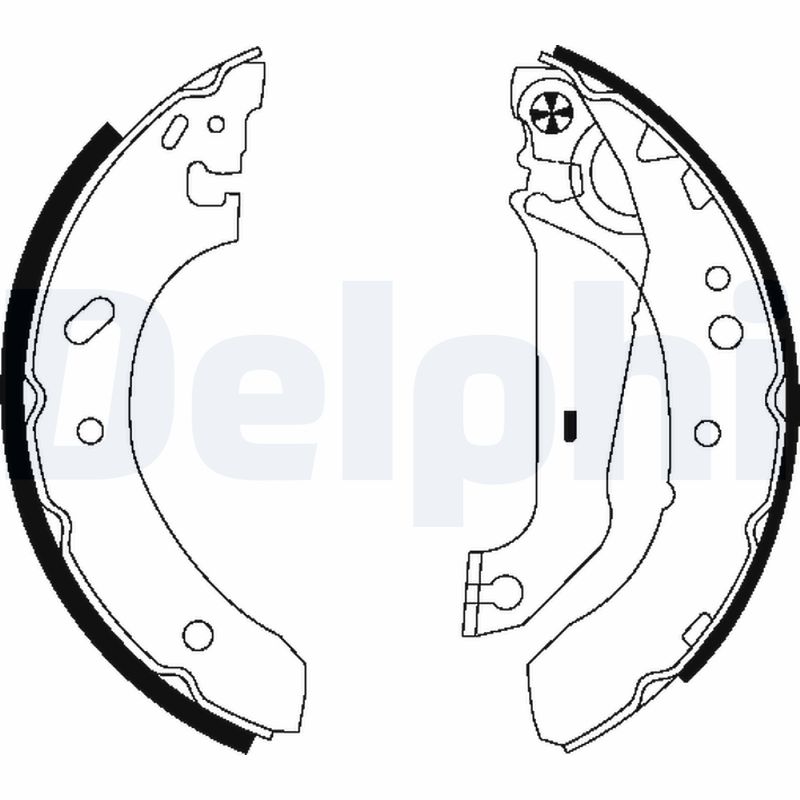 Brake Shoe Set (Rear axle)  Art. LS1783