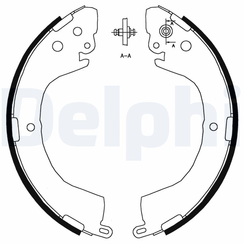 Brake Shoe Set (Rear axle)  Art. LS1826