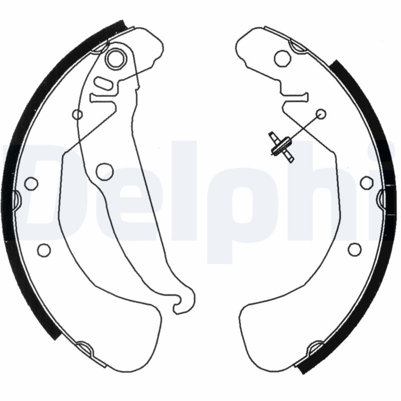 Brake Shoe Set (Rear axle)  Art. LS1829