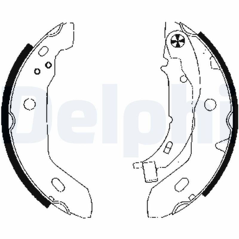 Brake Shoe Set (Rear axle)  Art. LS1841