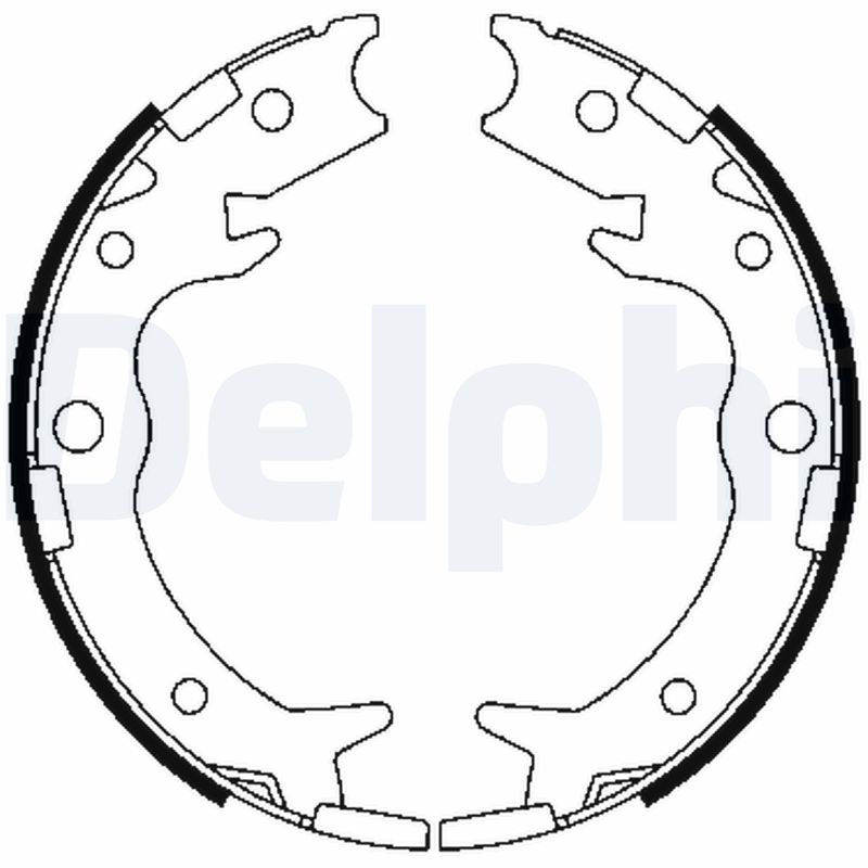 Brake Shoe Set, parking brake  Art. LS1900