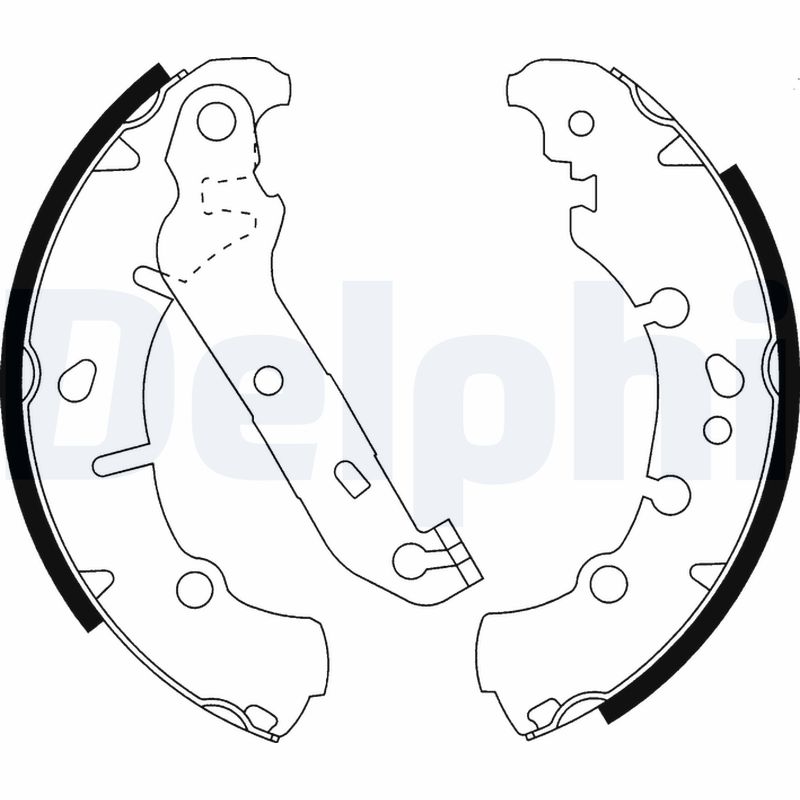 Brake Shoe Set (Rear axle)  Art. LS1912