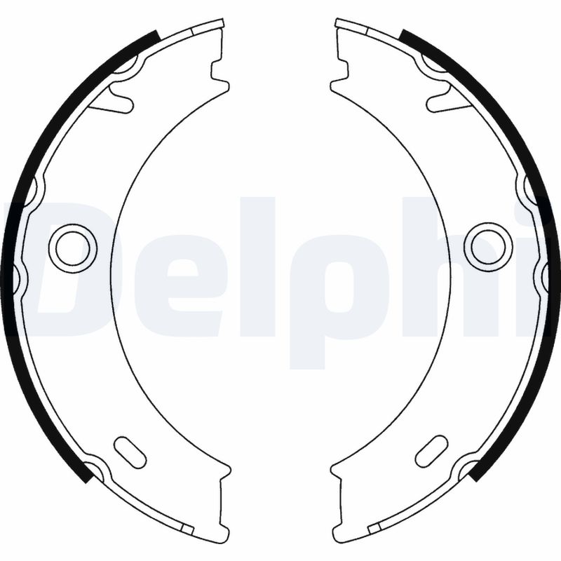 Brake Shoe Set, parking brake  Art. LS1917