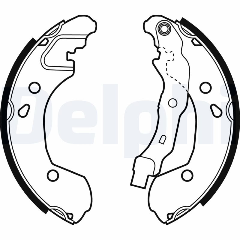 Brake Shoe Set (Rear axle)  Art. LS1965