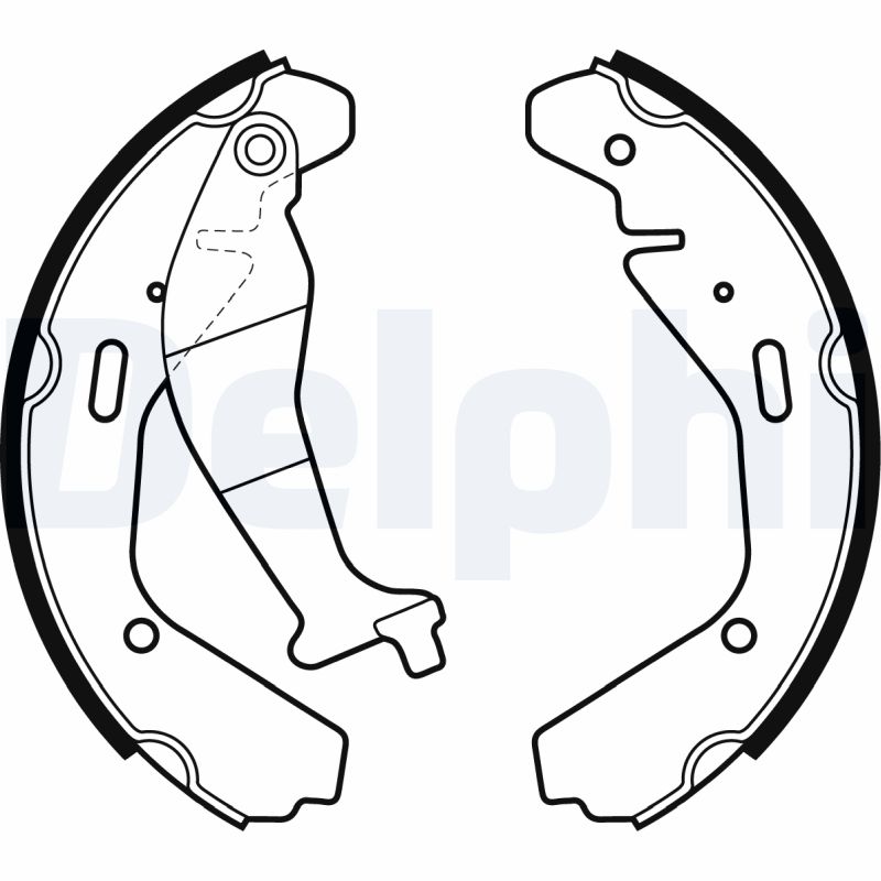 Brake Shoe Set (Rear axle)  Art. LS1990