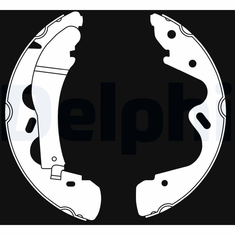 Brake Shoe Set (Rear axle)  Art. LS2019