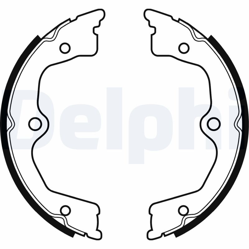 Brake Shoe Set, parking brake (Rear axle)  Art. LS2033