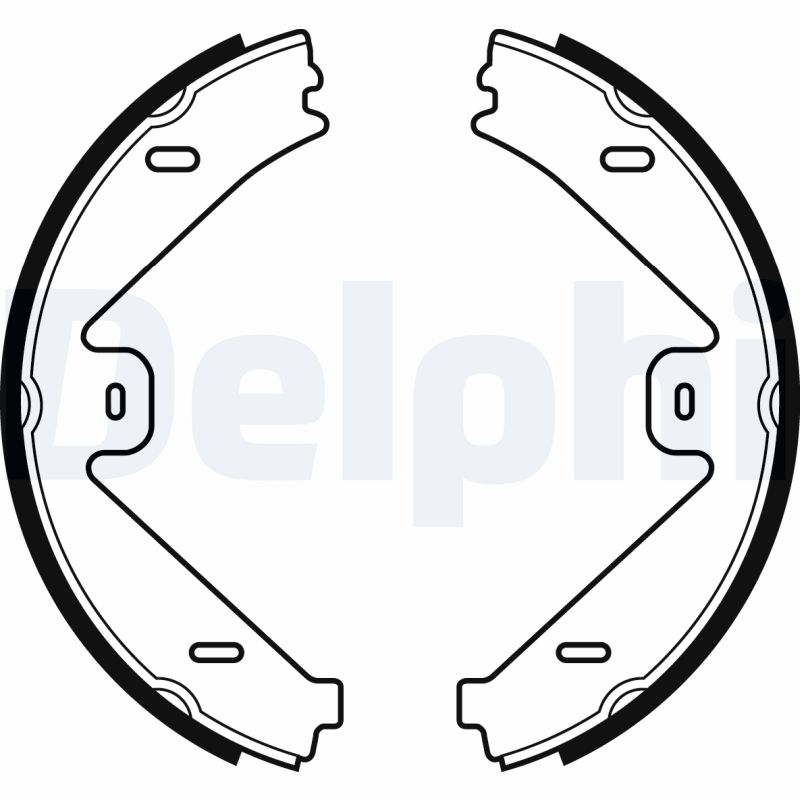 Brake Shoe Set, parking brake (Rear axle)  Art. LS2036