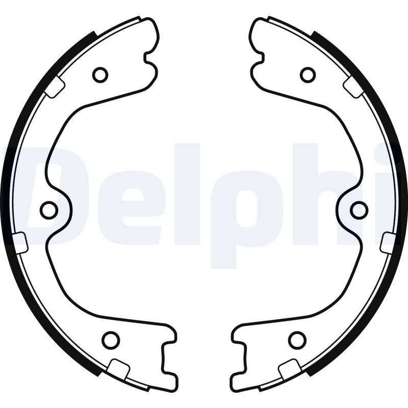 Brake Shoe Set, parking brake (Rear axle)  Art. LS2037