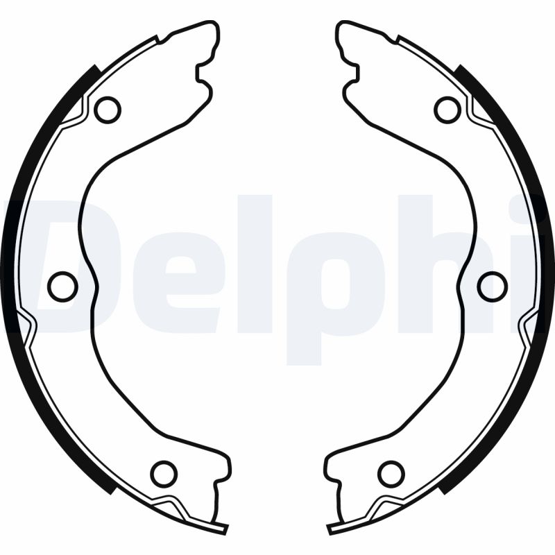 Brake Shoe Set, parking brake  Art. LS2038