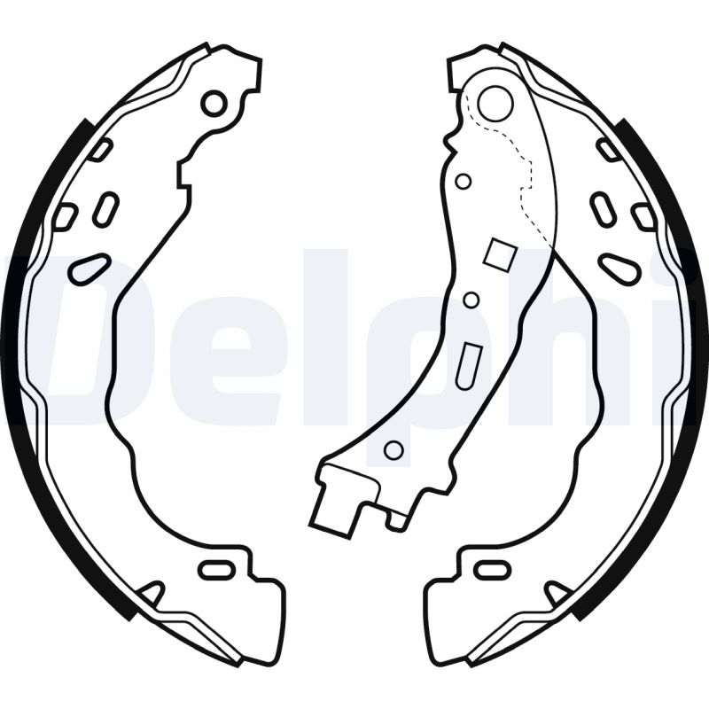 Brake Shoe Set (Rear axle)  Art. LS2065